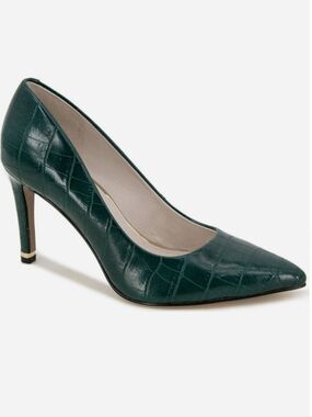 Kenneth Cole Aundrea Emerald Croc-Embossed Pump